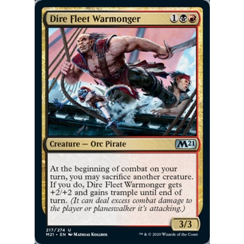 Dire Fleet Warmonger - M21