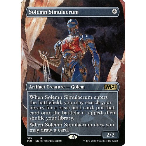 Solemn Simulacrum (Borderless Alternate Art) - M21