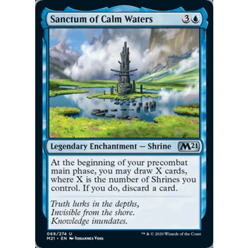 Sanctum of Calm Waters FOIL - M21
