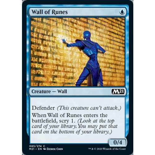 Wall of Runes FOIL - M21