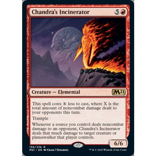 Chandra's Incinerator FOIL - M21