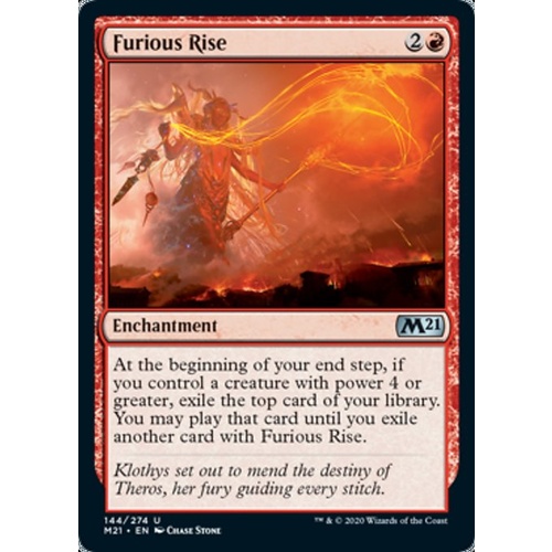 Furious Rise FOIL - M21