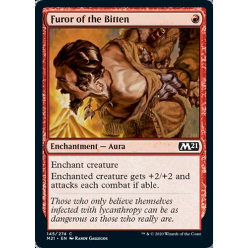 Furor of the Bitten FOIL - M21