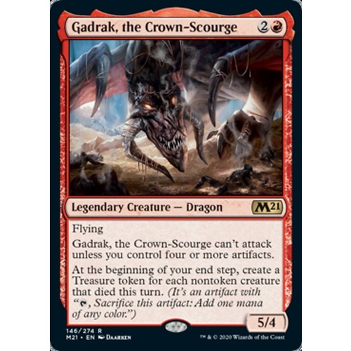 Gadrak, the Crown-Scourge FOIL - M21