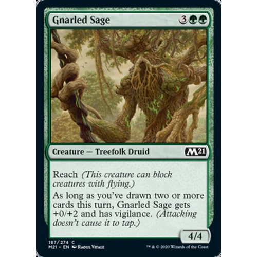 Gnarled Sage FOIL - M21