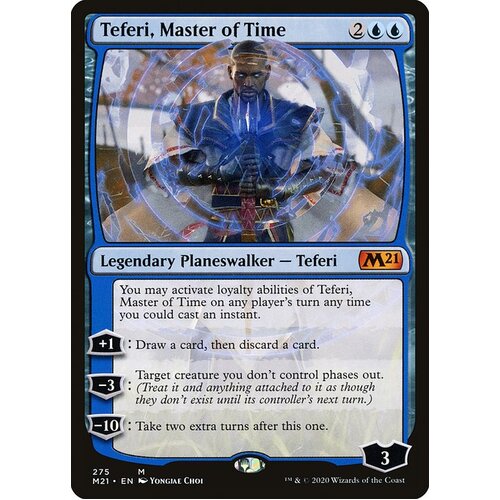 Teferi, Master of Time (275) (Alternate Art) FOIL - M21