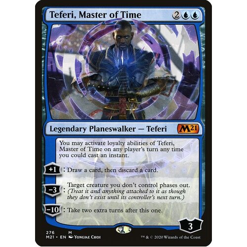 Teferi, Master of Time (276) (Alternate Art) FOIL - M21