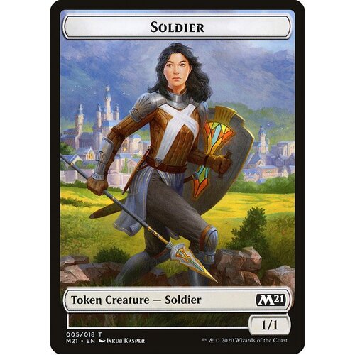4 x Soldier Token - M21