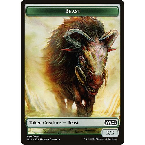 4 x Beast Token - M21