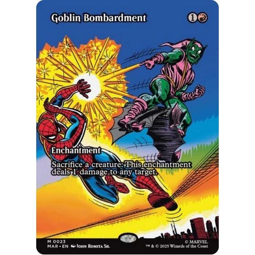 Goblin Bombardment (Borderless) - MAR