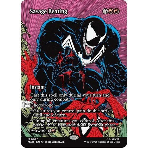 Savage Beating (Borderless) - MAR