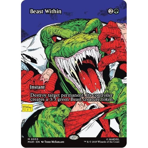 Beast Within (Borderless) - MAR