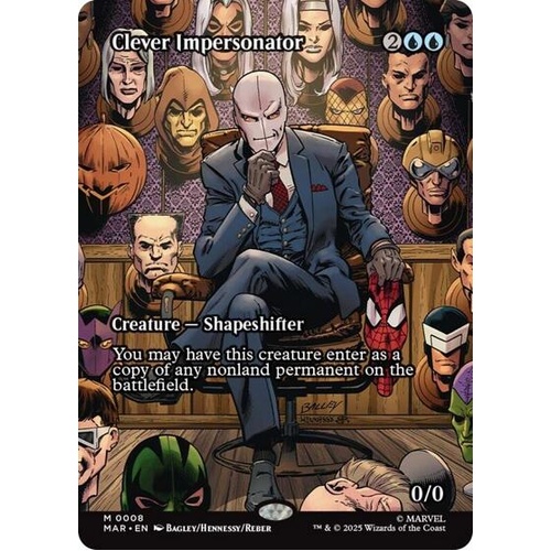 Clever Impersonator (Borderless) FOIL - MAR