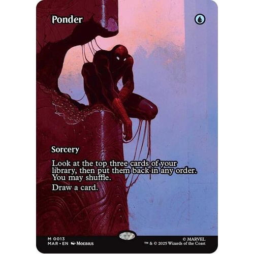 Ponder (Borderless) FOIL - MAR
