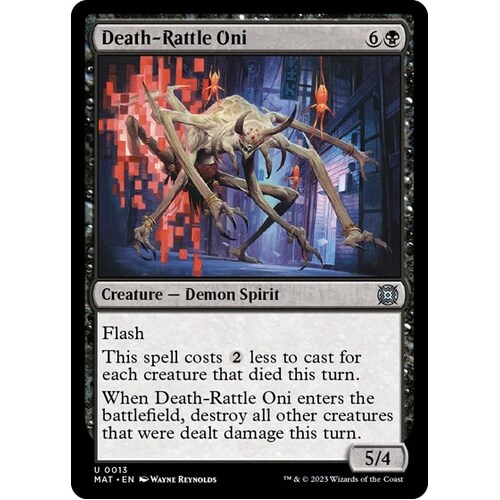Death-Rattle Oni - MAT