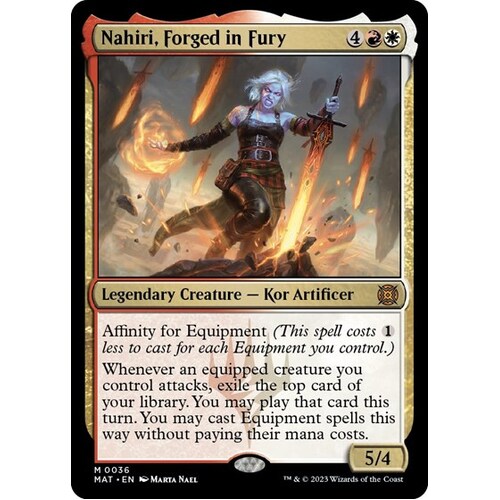 Nahiri, Forged in Fury - MAT