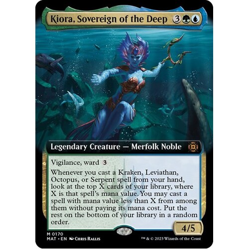Kiora, Sovereign of the Deep (Extended Art) - MAT