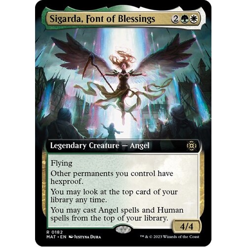 Sigarda, Font of Blessings (Extended Art) - MAT
