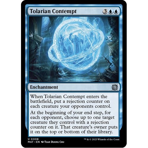 Tolarian Contempt FOIL - MAT
