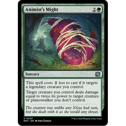 Animist's Might FOIL - MAT