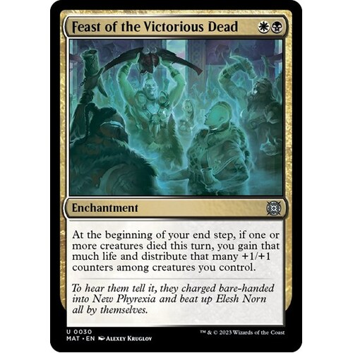 Feast of the Victorious Dead FOIL - MAT