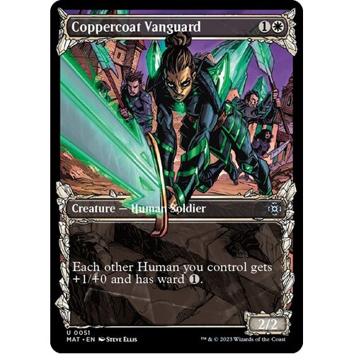 Coppercoat Vanguard (Showcase) FOIL - MAT