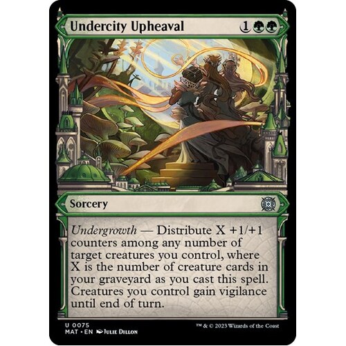 Undercity Upheaval (Showcase) FOIL - MAT