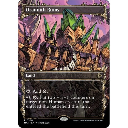 Drannith Ruins (Showcase) FOIL - MAT