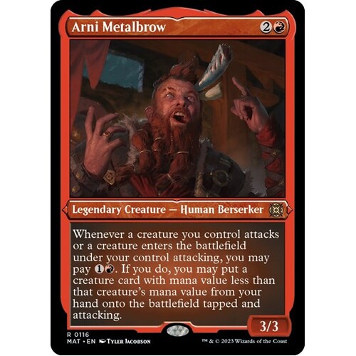 Arni Metalbrow (Foil Etched) - MAT