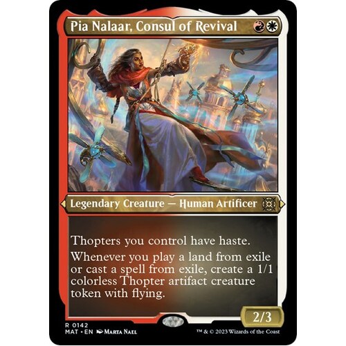 Pia Nalaar, Consul of Revival (Foil Etched) - MAT