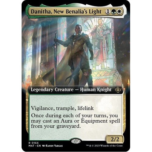 Danitha, New Benalia's Light (Extended Art) FOIL - MAT