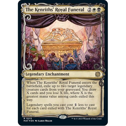 The Kenriths' Royal Funeral (Halo Foil) - MAT