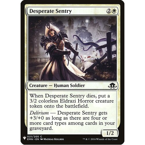 Desperate Sentry - MB1