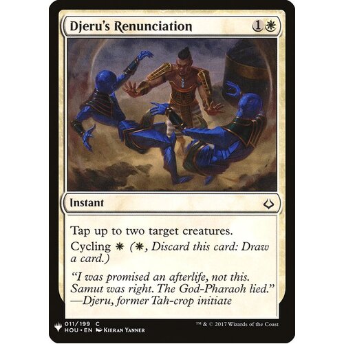 Djeru's Renunciation - MB1