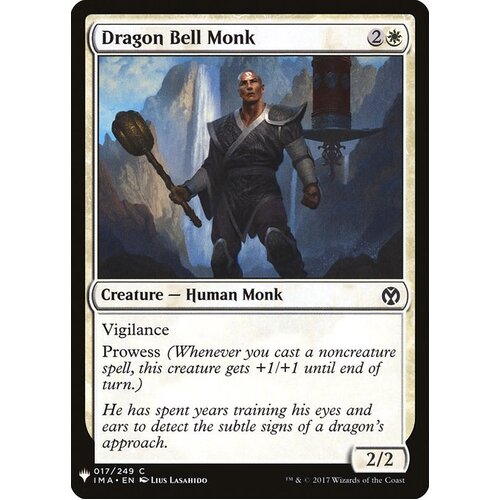 Dragon Bell Monk - MB1