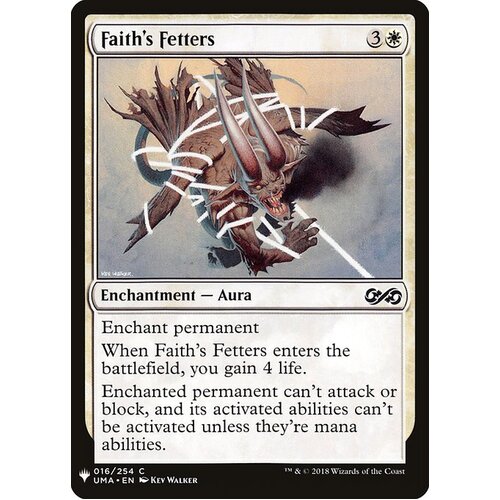 Faith's Fetters - MB1
