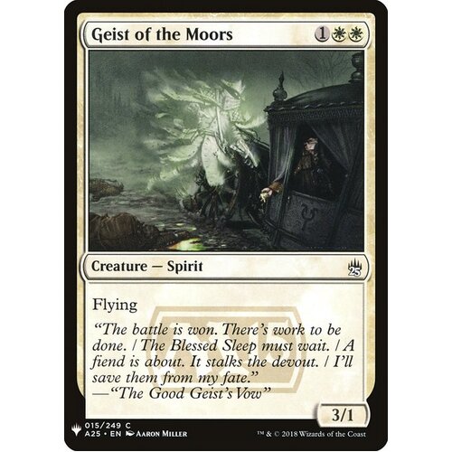 Geist of the Moors - MB1