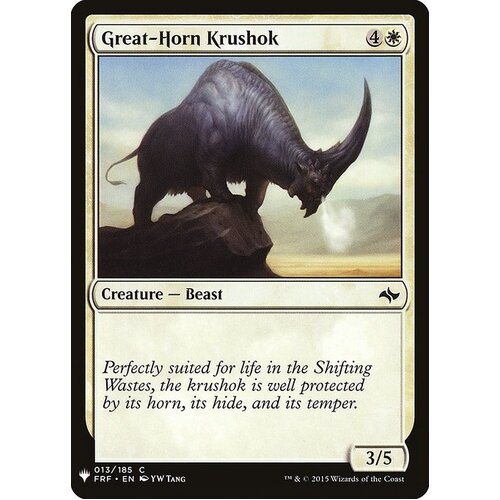 Great-Horn Krushok - MB1
