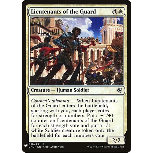 Lieutenants of the Guard - MB1