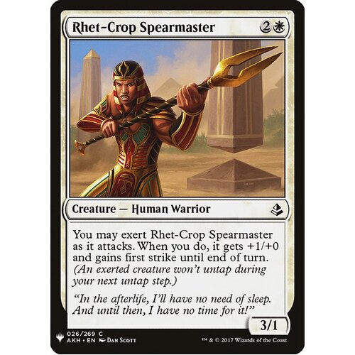 Rhet-Crop Spearmaster - MB1
