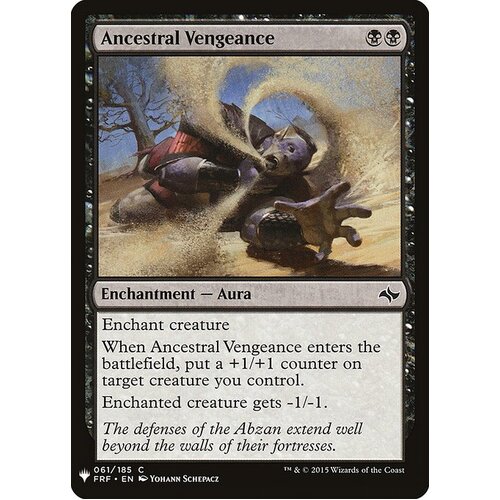 Ancestral Vengeance - MB1
