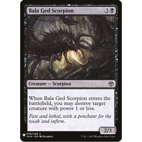 Bala Ged Scorpion - MB1