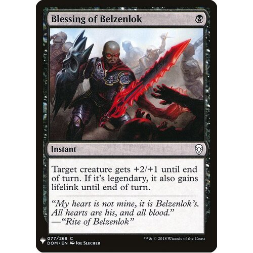Blessing of Belzenlok - MB1