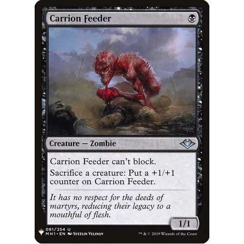 Carrion Feeder - MB1