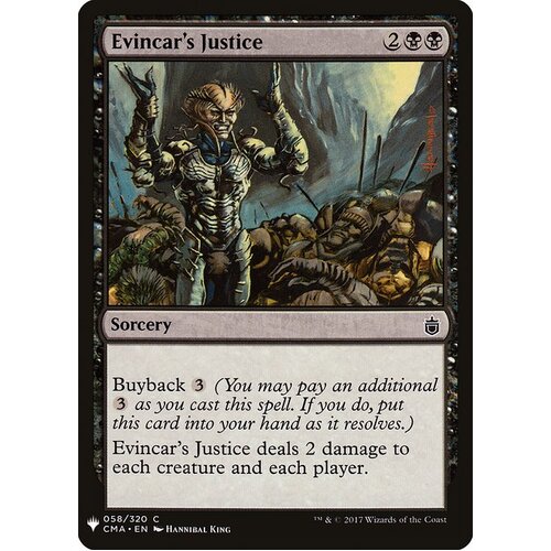 Evincar's Justice - MB1