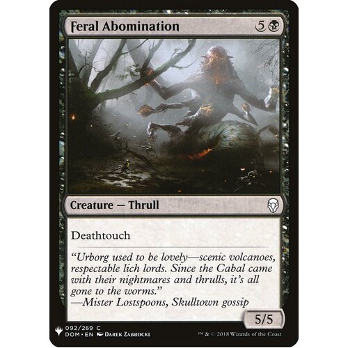 Feral Abomination - MB1