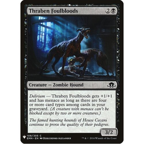 Thraben Foulbloods - MB1