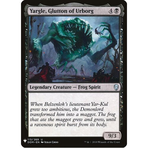 Yargle, Glutton of Urborg - MB1
