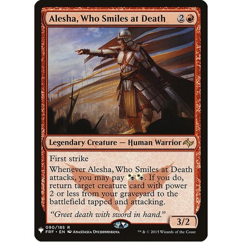 Alesha, Who Smiles at Death - MB1