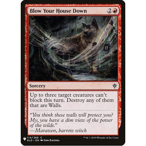 Blow Your House Down - MB1